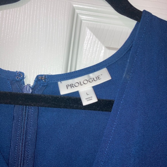 Blue Jumpsuit with pockets - Picture 3 of 5